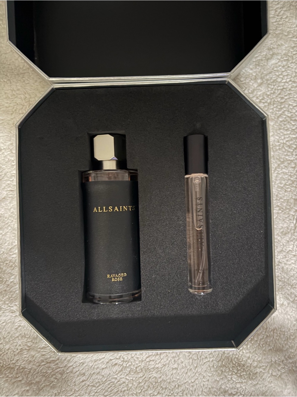 All Saints Black and Gold Ravaged Rose Fragrance Set